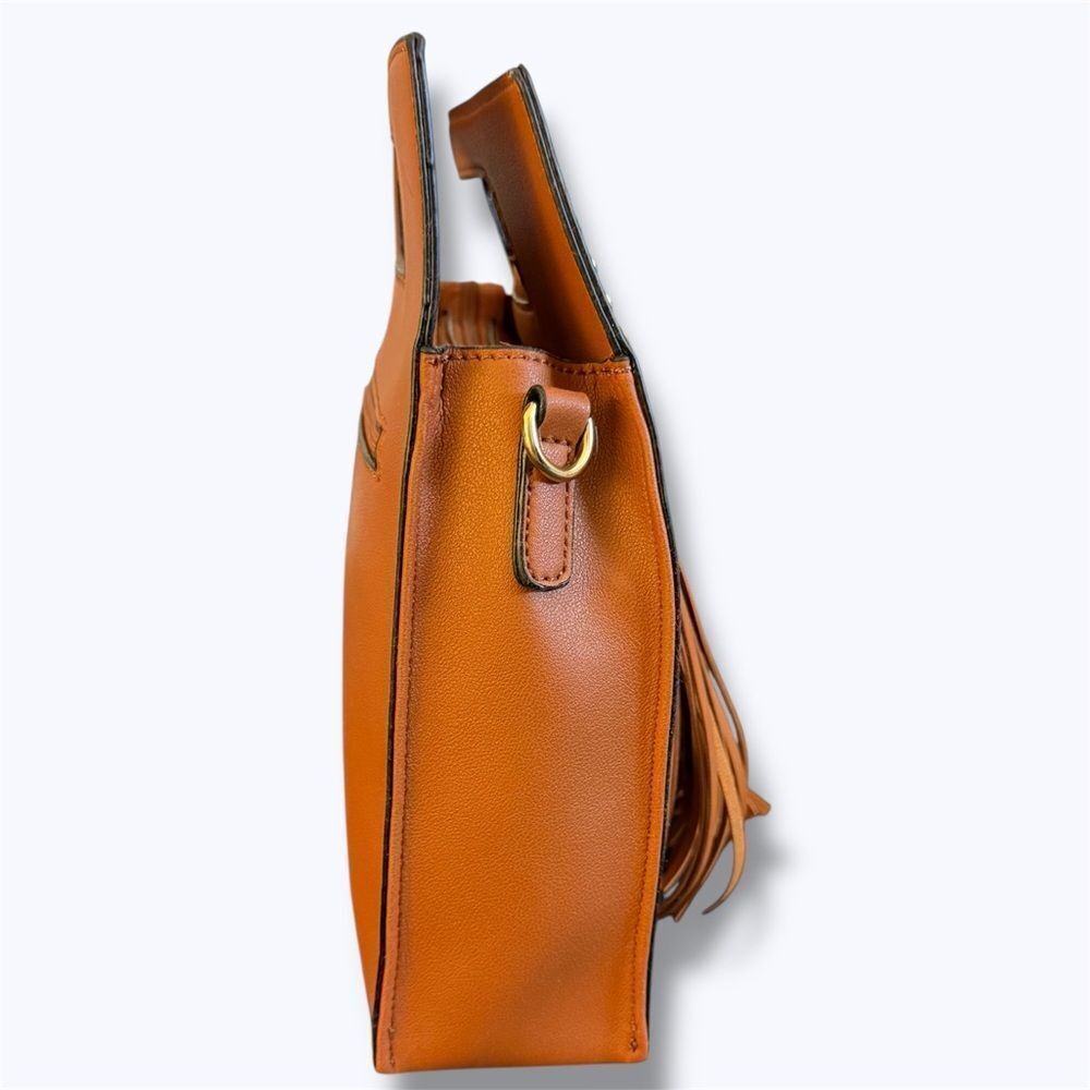 Handbag Republic Vegan Come Hither Tassel Bag— Brown - Picture 2 of 8